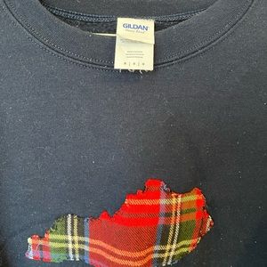 Navy Kentucky crew neck sweatshirt- Medium